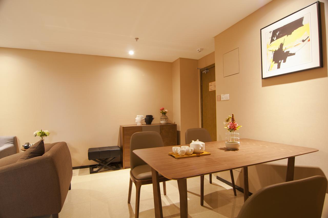 Home Plus Suite Hotel And Apartment Wuhan Exterior foto